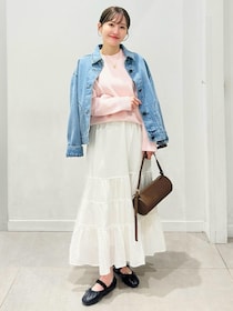 この時期、何羽織ろう？→ 悩んだら【GU】へ！ きれいめコーデにも◎「デニムジャケット」