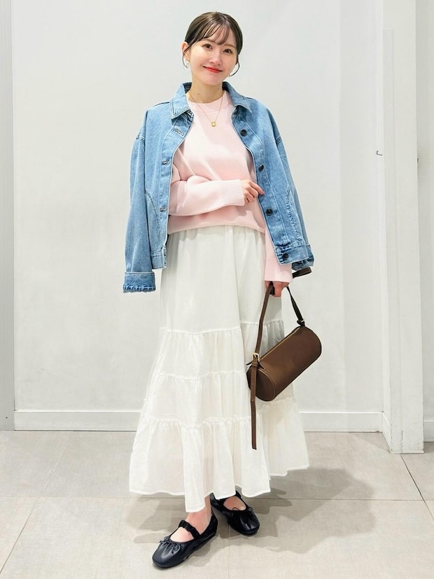 この時期、何羽織ろう？→ 悩んだら【GU】へ！ きれいめコーデにも◎「デニムジャケット」