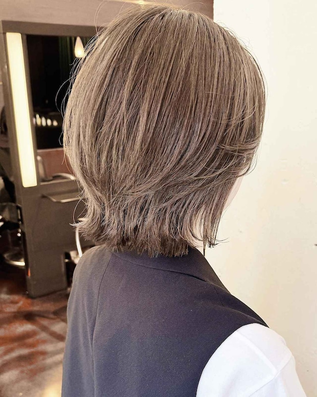 昭和ボブ → 今っぽボブへ！【40・50代】長さ変えずに挑戦できる◎「レイヤーボブ」