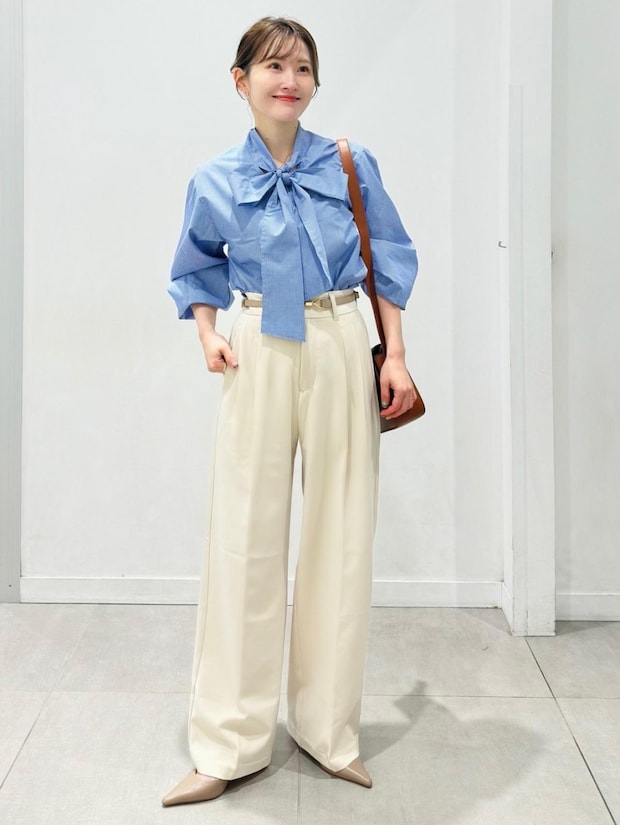 春は「ワイドパンツ」どう穿く？【GU】そのまま真似するだけでOK！「オンオフコーデ」