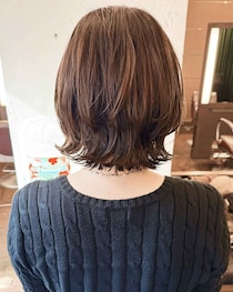 定番ボブより、コッチ推奨ーーッ！！【40・50代】が垢抜ける♡「ウルフボブ」