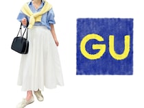 【GUの白スカート × シャツ】がおしゃれ！ 大人が参考にしたい♡「春コーデ」