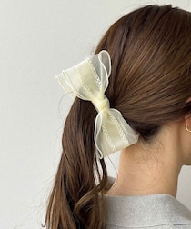 《新作》今回も即買いかもーーッ！【3COINS】可愛すぎずちょうどイイ♡「リボンヘアアクセ」