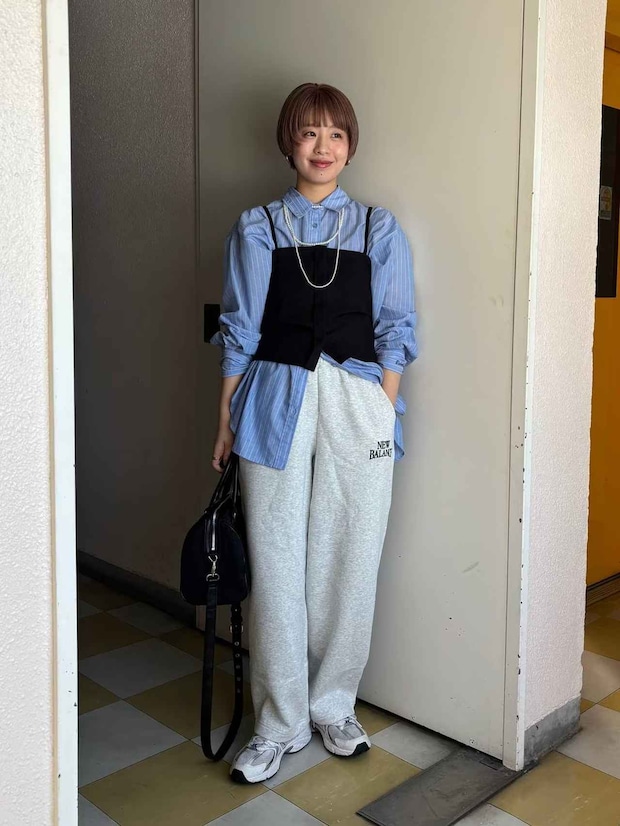 【LEPSIMのブルーシャツ】が大優勝！ 周りに褒められそう♡「レイヤードコーデ術」