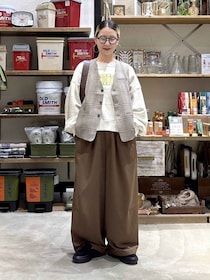 サッと羽織って → 即おしゃれ！【niko and ...】1枚持ってると便利！「優秀ベスト」