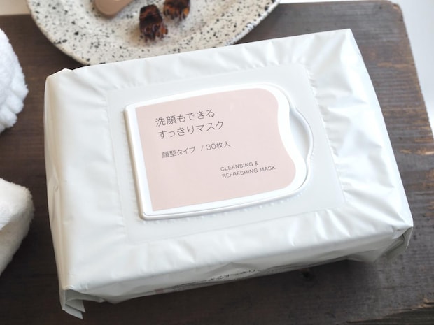バタバタな朝は、これ一択かも♡【無印良品】洗顔もできる「新作シートマスク」