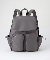 「バッグ肩凝る、、」→ こっちがいいかも！【ハニーズ】多ポケットで便利♡「大人っぽリュック」