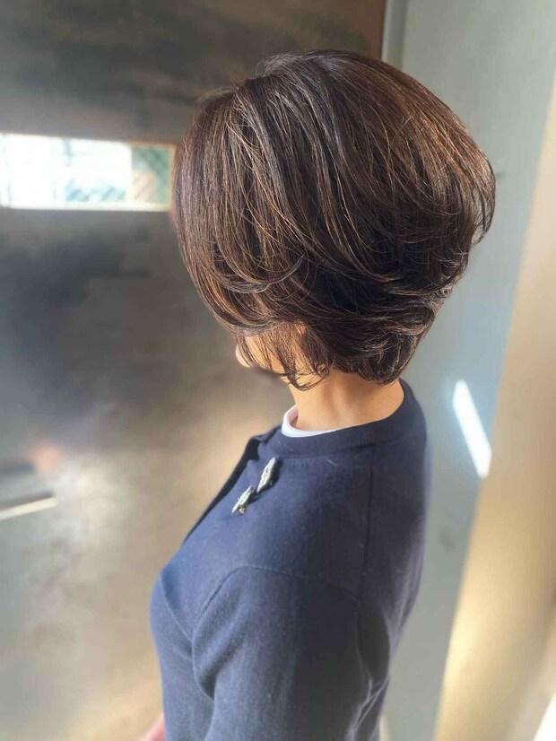 “なんとなく短く”は卒業ーー!【50代】が参考にしたい♡「技ありショートボブ」