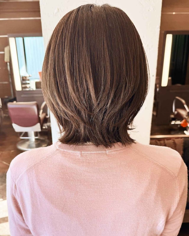 「時代遅れヘア脱却」ならコレ！【40・50代】が挑戦しやすい◎「ソフトウルフ」