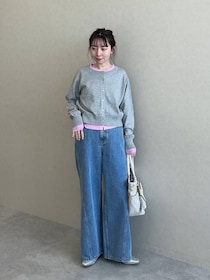 【LEPSIMの配色カーデ】が大人可愛い！ 40・50代が春にマネしたい♡「着回しコーデ」