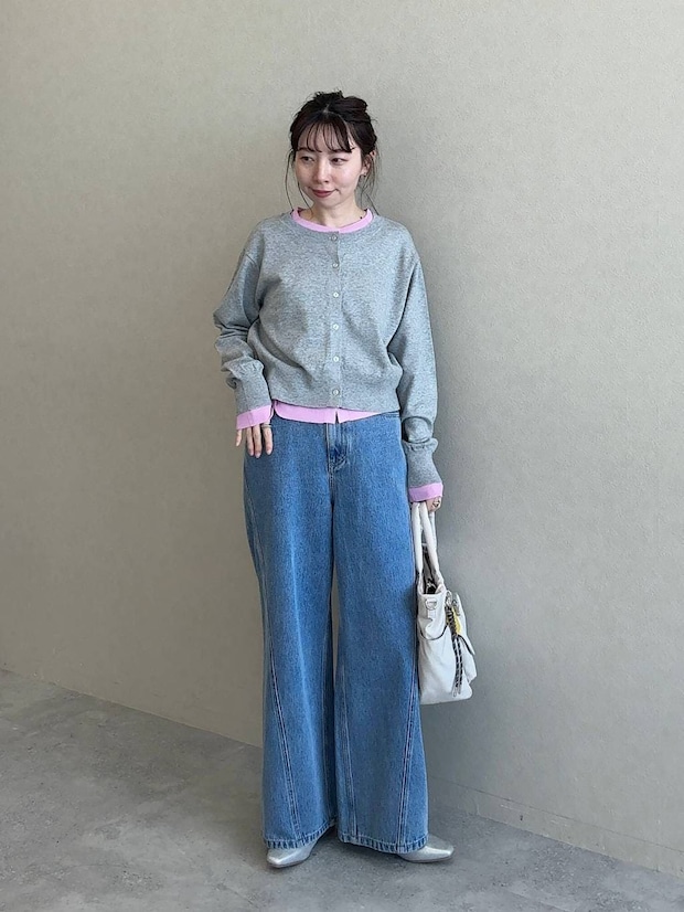 【LEPSIMの配色カーデ】が大人可愛い！ 40・50代が春にマネしたい♡「着回しコーデ」