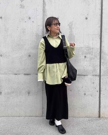 この合わせ方、可愛いーーッ♡【しまむら】大人が即マネしたい！「差し色コーデ」