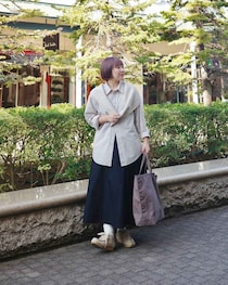 着回し力ある服 →【無印良品】にあり！ 40・50代が狙いたい♡「おすすめスカート」