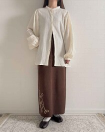 1,000円台に見えない♡【しまむら】着るだけで春っぽ「優秀シアーシャツ」
