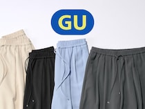 【GU】で即完売 → 再販リピートの「きれいめ楽ちんパンツ」が40・50代にオススメ！