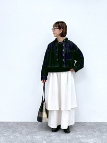 ひと癖あるのにきれい見え！【studio CLIP】40・50代におすすめ♡「主役級スカート」