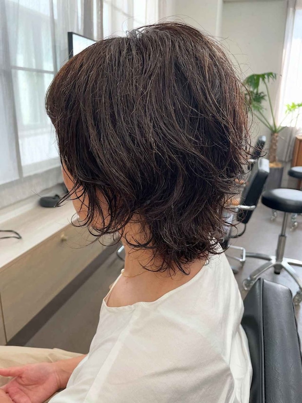 なんかパッとしない髪 → 脱出ーー!【40・50代】今っぽ垢ぬけ♡「大人のウルフヘア」