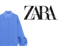 【ZARAのブルー】が春に映える！ 大人にドンピシャ♡「最旬デザインシャツ」