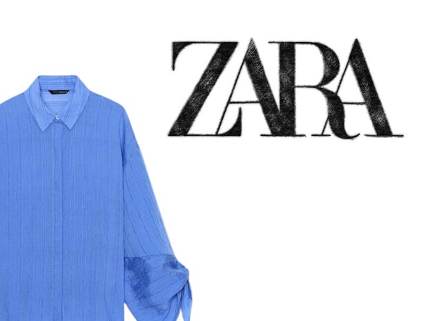 【ZARAのブルー】が春に映える! 大人にドンピシャ♡「最旬デザインシャツ」