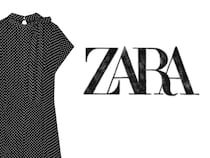 春夏も『黒』が可愛い！【ZARA】1枚で即おしゃれ♡「サマ見えワンピ」