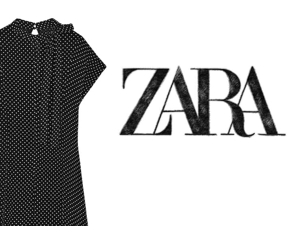 春夏も『黒』が可愛い！【ZARA】1枚で即おしゃれ♡「サマ見えワンピ」