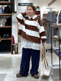 「レース」を“カジュアル”に着こなす！【niko and ...】脱マンネリにきく「お手本コーデ」