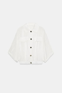 【ZARA】40・50代におすすめ！ 1枚でも羽織りでも◎「シャツ & ブラウス」