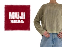 【無印の新作】が優秀ーー！ 春夏服は“涼しさ”で選びたい！「透かし編みトップス」