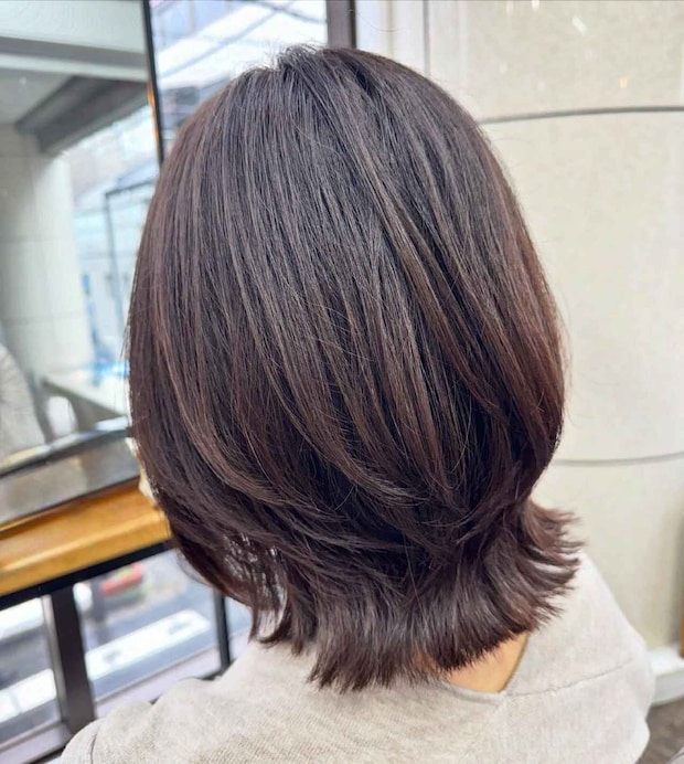 楽ちん度100点！【40・50代】無難ボブに飽きたら「レイヤーボブ」一択かも♡