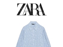 40・50代の垢抜け♡【ZARA】デザインで差がつく「今っぽブルーシャツ」