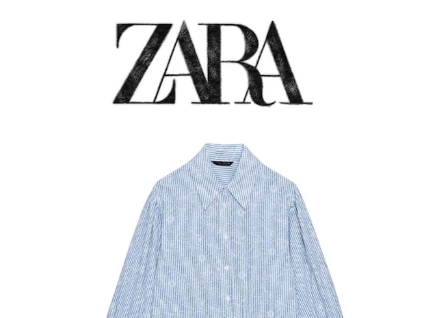 40・50代の垢抜け♡【ZARA】デザインで差がつく「今っぽブルーシャツ」