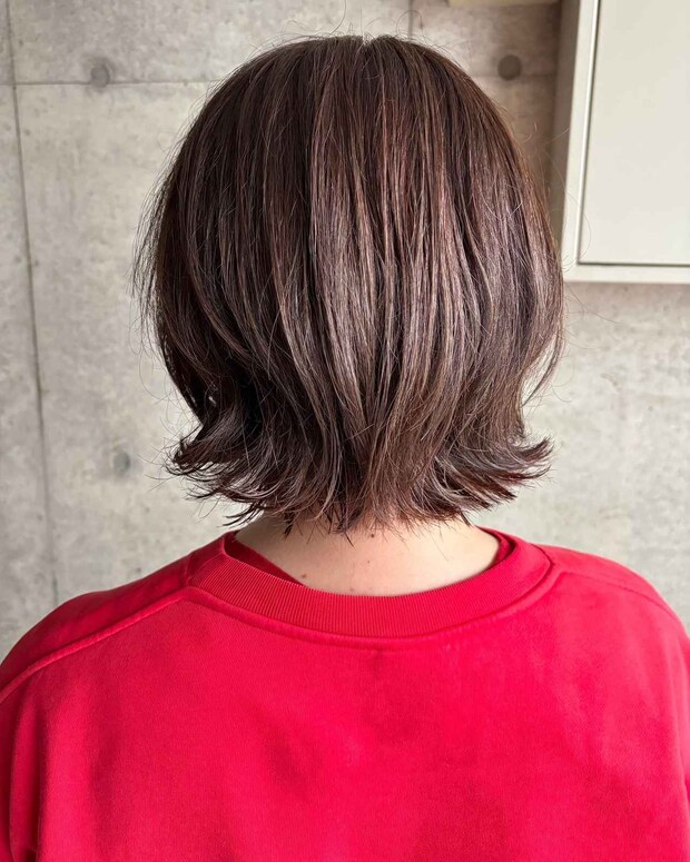 【40・50代】イメチェンするなら? → 長さ変えずに挑戦できる「外ハネボブ」がおすすめ♡