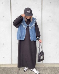 「デニム ＝ パンツ」→ だけじゃない！【しまむら】で買える♡「主役級アイテム」