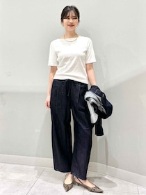 「体型カバー」も狙えそう！【GUのデニムパンツ】が40・50代の春に大活躍の予感♡