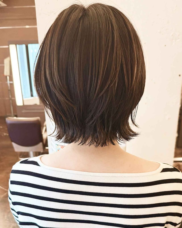 無難ヘア卒業！【40・50代】ちょいイメチェンは「プチウルフ」で決まりかも♡