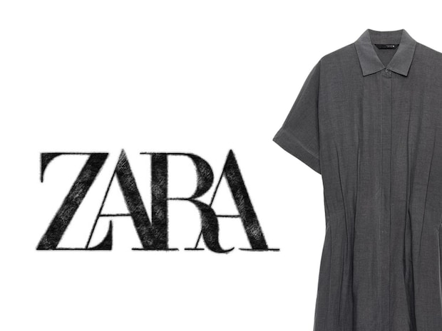 「コーデ考えるの難しい、、、」って人に！【ZARA】1枚あると助かる♡「グレーワンピ」