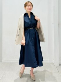 ワンピース、そのまま着てない？【GU】おしゃれ店員さんはこう着る♡「保存級こなれテク」