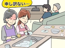 「なんで私だけ片付けてるの？」食べたら座りっぱなしの夫と息子──食卓で気づいた“自分のせい？”