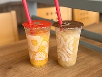 ゴクゴク飲みたい【ミスド新作】登場ーッ！ ドリンクなのに“食感”が楽しい「シャリもぐ」って？