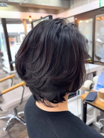 ボリュームない（涙）→ ふんわり変身！【40・50代】華やか「大人のレイヤーボブ」