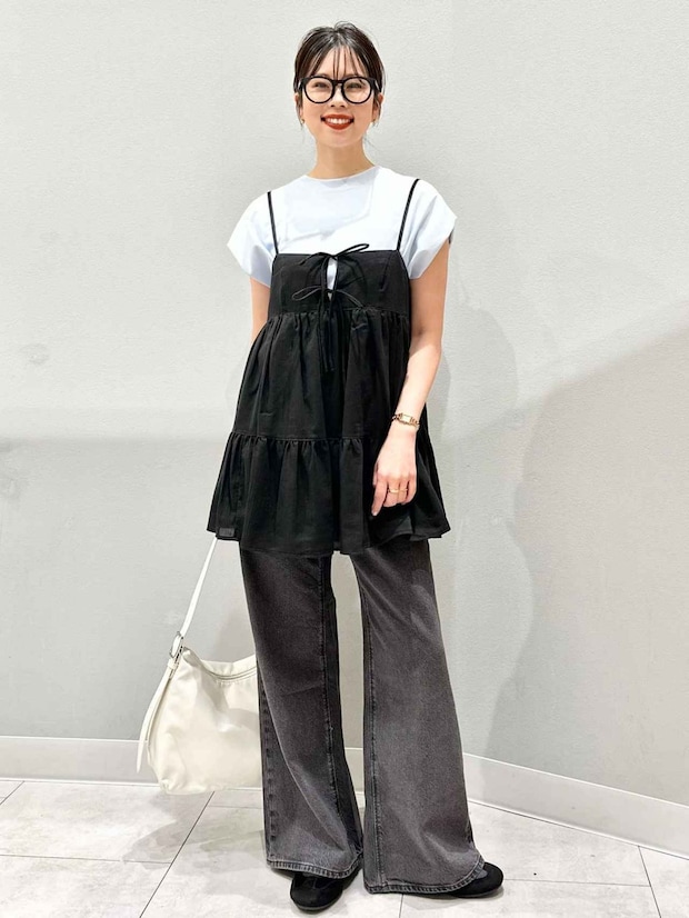 同じ服なのに着方ひとつで印象変わる!【GU】40代店員さんに学ぶ「簡単テクニック」