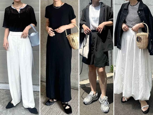 「地味見えしない!」【40・50代】が参考にしたい「モノトーンコーデ術」