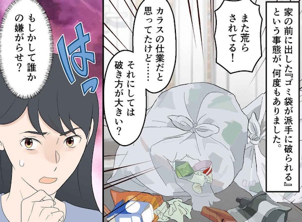 連日ゴミ袋が荒らされる！「まるで人が開けたよう、、」カメラを仕掛けると『驚きの犯人』が映っていた