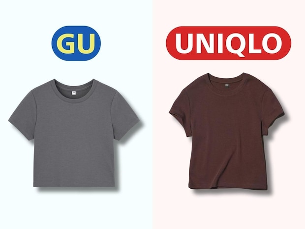 【GU・ユニクロ】の「ミニT」を比較！ 大人がチェックしたい「注目ポイント」