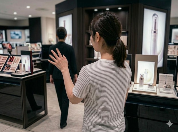 「ウソでしょ！？」ボロ着の私を露骨にシカトしたデパコス店員。帰り際に『悔しそうな顔』をしていたワケ