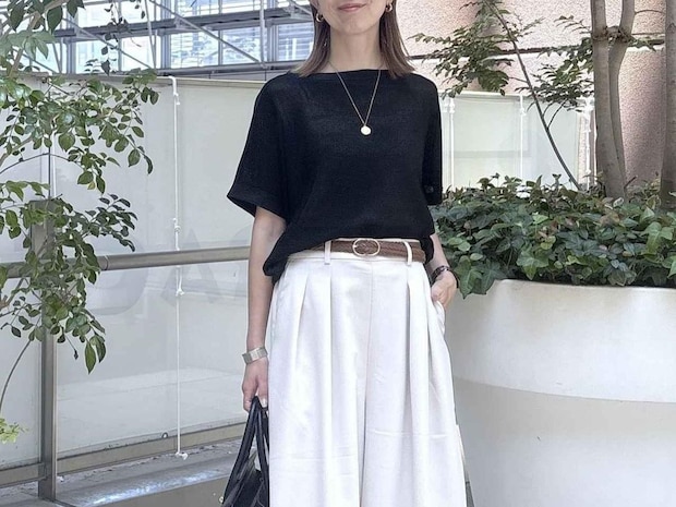 “あれこれ重ね着”は不要！【ROPÉ PICNIC】40代ママ店員さんに学ぶ「夏のワンツーコーデ」