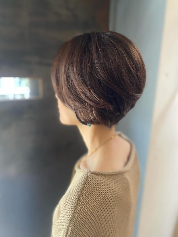 「暑くなってきた、、」→ 首元スッキリ!【40・50代】に推す♡「洗練ショートボブ」