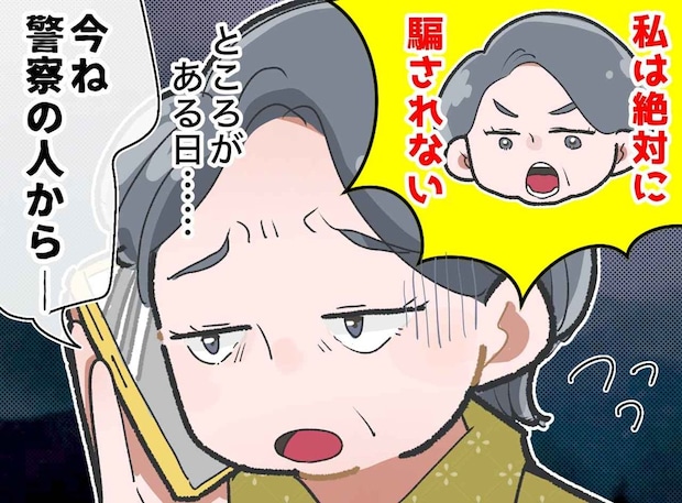 60代母「騙されるわけない」電話1本で大パニック！『巧妙な罠』にハメられ、数百万円を要求されて
