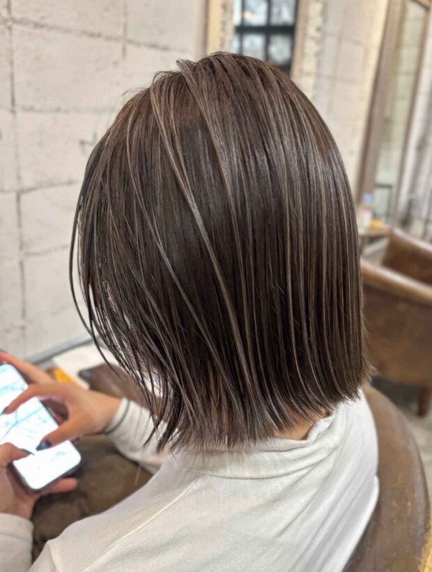 「パサつくと老け見えしちゃう（涙）」→【40・50代】艶めく「ハイライト」で一気に若見え♡