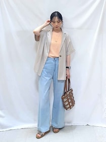 「暑いけど何か羽織りたい」って人に！【SHOO・LA・RUE】大人の相棒♡「ひんやりジャケット」